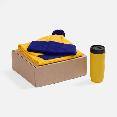 Набор Snappy Form, желтый с синим (Синий)