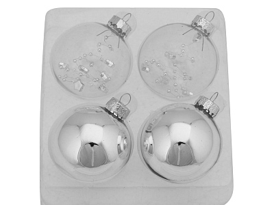 Набор ёлочных шаров Узоры