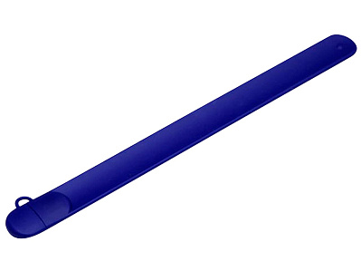 USB 2.0- флешка на 16 Гб в виде браслета (Синий)