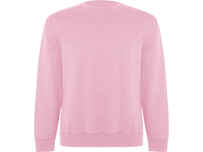 Свитшот из органического хлопка Batian, унисекс (Светло-розовый)