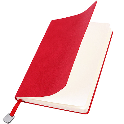 Ежедневник A5 недатированный Farfalla в мягком переплёте   (Красный)