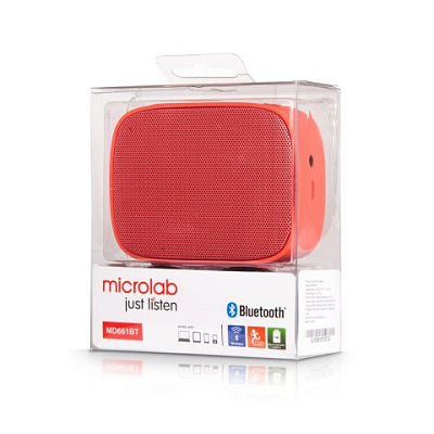 Портативная колонка MICROLAB MD661BT, черный