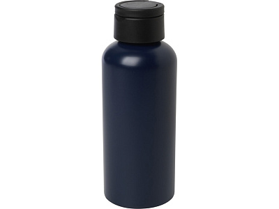 Бутылка для воды Trinity из переработанного алюминия (Синий нэйви)