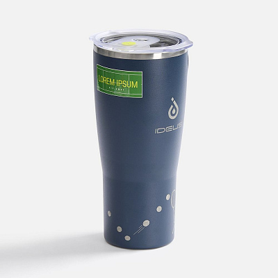 Термостакан Kasumigaoka, темно-синий