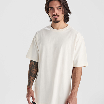 Футболка оверсайз BULL, БЕЛЫЙ XS (Белый)