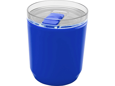 Кружка из переработанного пластика Hudson с двойными стенками (Синий)