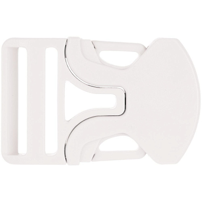 Застежка-пряжка односторонняя Triden  (Белый)