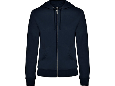 Толстовка на молнии Veleta, женская (Синий нэйви)