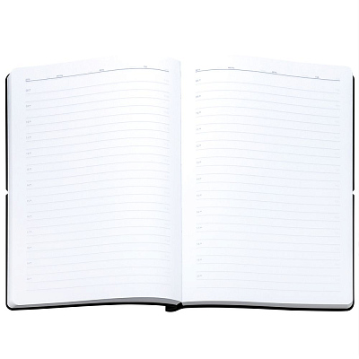 Ежедневник Flexpen Bright, недатированный, черный