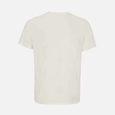 Футболка унисекс Lyam, молочно-белая