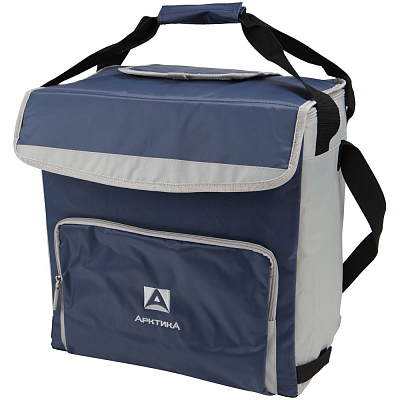 Термосумка с люком «Арктика», L, синяя (Синий)