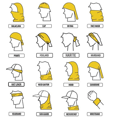 Шарф-бандана HAPPY TUBE