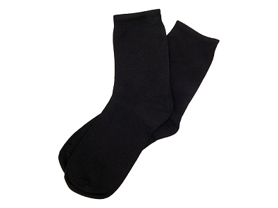 Носки однотонные Socks женские (Чёрный)