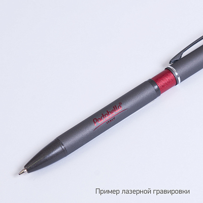 Шариковая ручка АйПи Хамелеон (IP Chameleon), красная