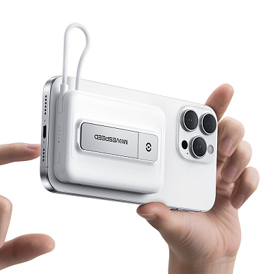 Беспроводной магнитный ПЗУ Movespeed MSP16, голубой