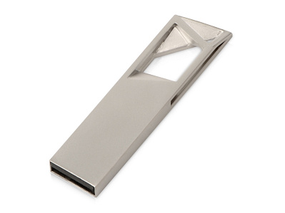 USB 2.0- флешка на 32 Гб Геометрия mini (Серебристый)