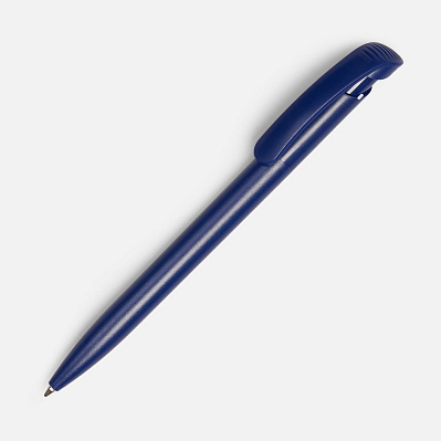 Ручка шариковая Clear Solid, синяя (Синий)