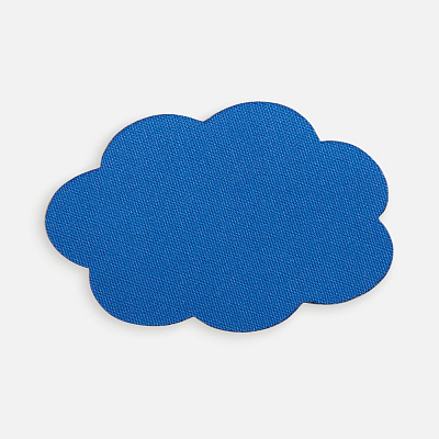 Наклейка тканевая Lunga Calum, L, синяя (Синий)