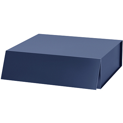 Подарочная коробка-трансформер большая, синяя