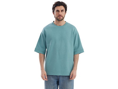 Футболка Gamma.01 мужская (Припыленно-бирюзовый)