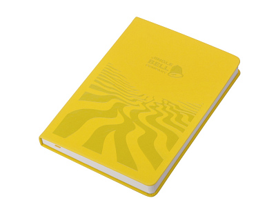 Бизнес-блокнот А5 C2 soft-touch с УФ-печатью