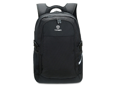 Рюкзак МЕГАПОЛИС с отделением для ноутбука 16 (Чёрный)