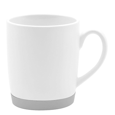 Кружка Make Me To Go, белая/серая (Белый/серый)