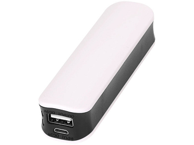 Внешний аккумулятор Edge, 2000 mAh (Белый/черный)