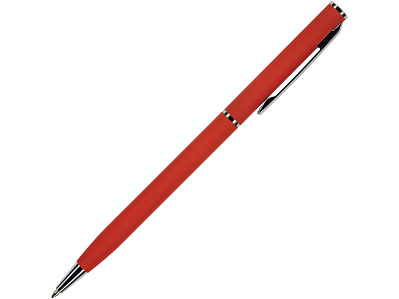 Ручка металлическая шариковая Palermo, софт-тач (Красный)