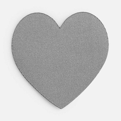 Наклейка тканевая Lunga Сor, M, серая (Серый)