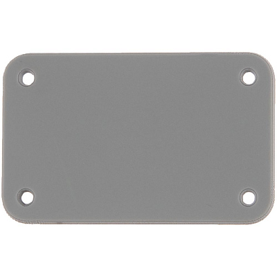 Лейбл из ПВХ Kreta, S  (Серый)