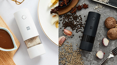 Электрическая мельница для специй HuoHou Electric Grinder Rechargeable, белый