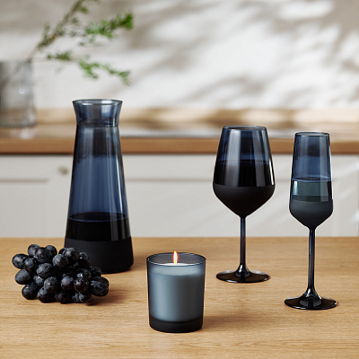 Ароматическая свеча Энигма (Enigma), синяя