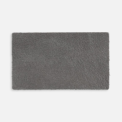 Лейбл кожаный Pasek, M  (Серый)