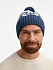 Шапка Wintertude, синяя с белым - Фото 6