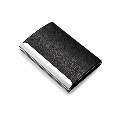 Визитница для бизнес карт Prime, черный (Чёрный)