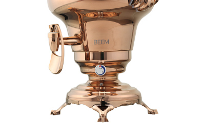 Самовар BEEM модель Rebecca, 5 литров, золотистый