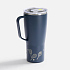 Термостакан Kasumigaoka, темно-синий - Фото 17