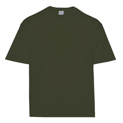 Футболка унисекс оверсайз STAN хлопок 240, 56 (Оливковый хаки)