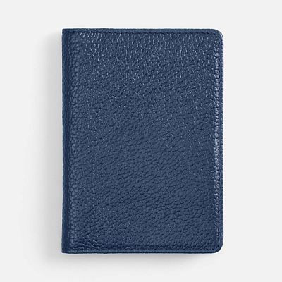 Обложка для паспорта Unison, синяя (Синий)