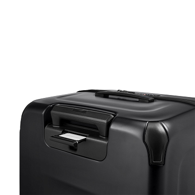 Чемодан VICTORINOX Spectra™ 3.0 Trunk Large Case, чёрный, поликарбонат Sorplas™, 42x36x76 см, 99 л