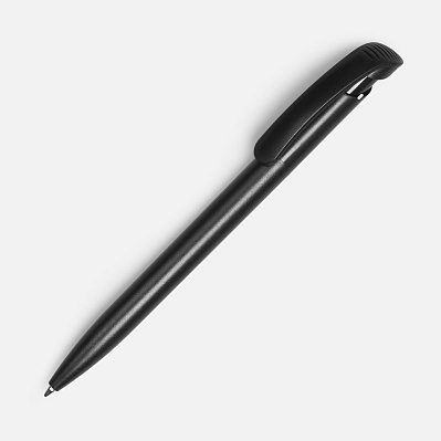 Ручка шариковая Clear Solid, черная (Черный)