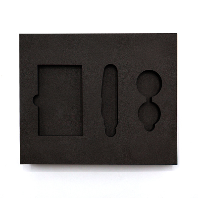 Ложемент ЭВАлюция под заказ 2 слоя (5мм+10мм), чёрный