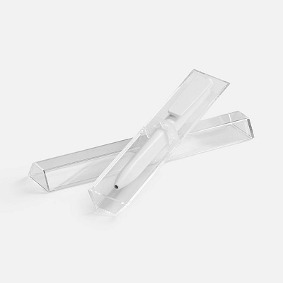 Ручка шариковая Ridge в футляре, белая (Белый)