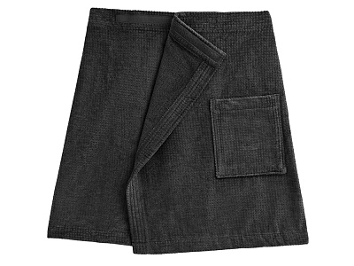 Килт мужской, велюровый жаккард (Тёмно-серый)