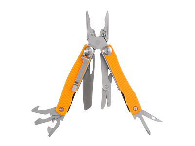Мультитул, 106 мм, 15 функций (Оранжевый)