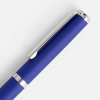 Ручка шариковая Inkish Chrome в футляре, синяя