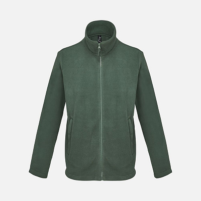 Куртка флисовая унисекс Nitro, зеленая (Зеленый)