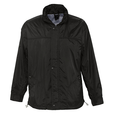 Ветровка мужская MISTRAL 210T (Чёрный)