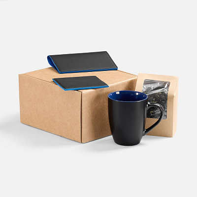 Набор Multimo Tea, черный с синим (Синий)